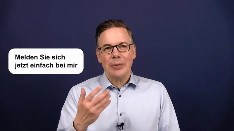 Der Verkaufstrainer Oliver Schumacher bei seinem Vertriebsfrühstück.